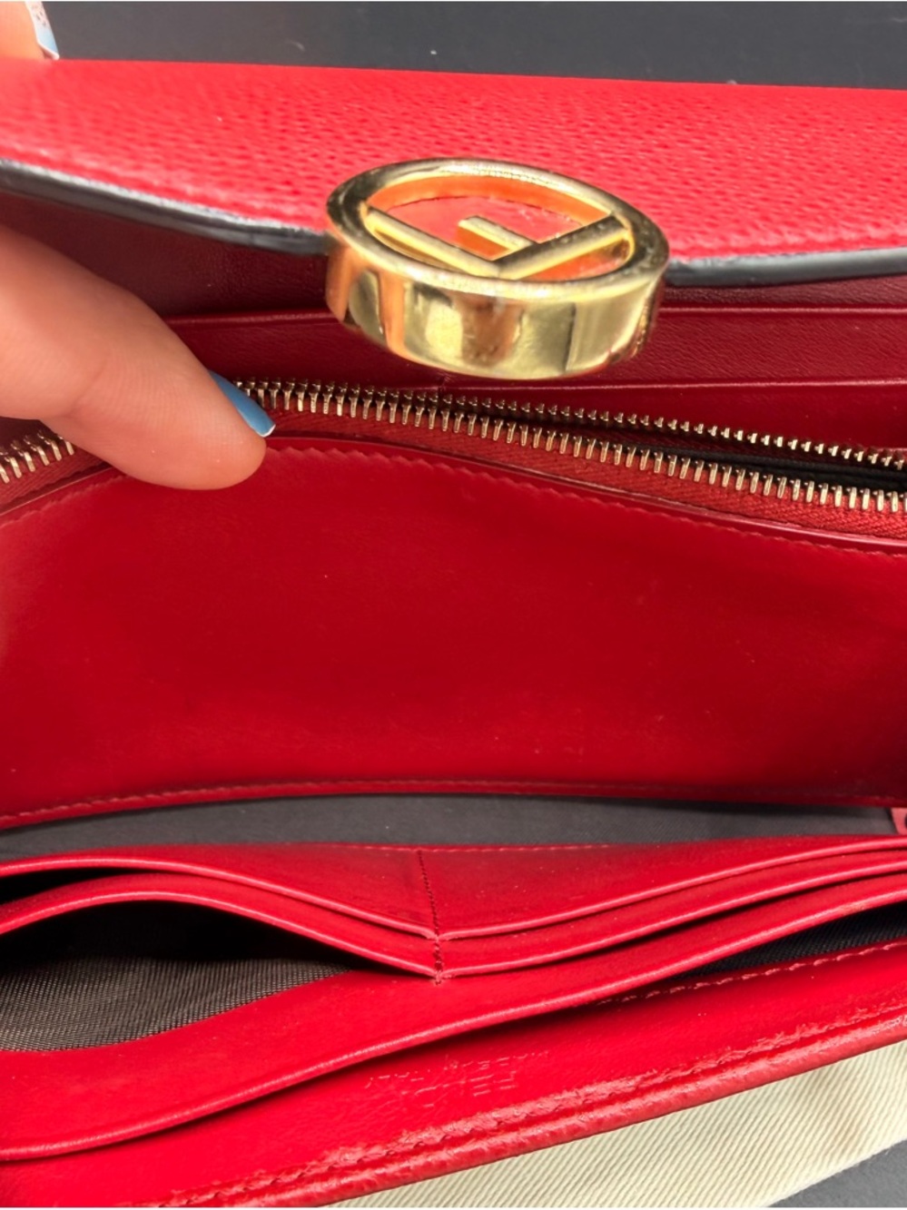 Fendi Vitello Cruise “F” Long Wallet – Full Inclusion - Picture 13 of 16